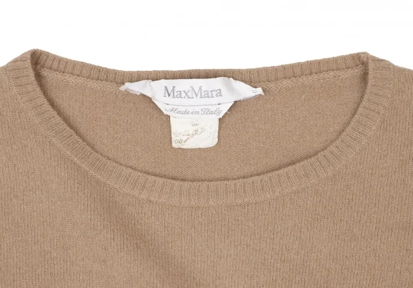 MaxMara Angola Blended Wool Knit Sweater K-136932_004