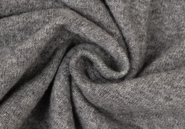 エムエム 6 メゾン マルジェラMM6 MAISON MARGIELA ウールナイロンVネックニットセーター グレーS位 K-136956_012