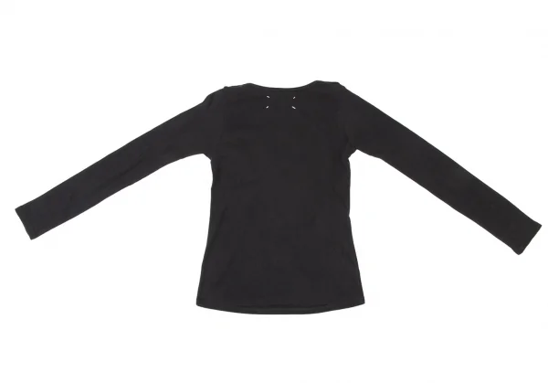 コルソコモ×メゾンマルジェラMaison Margiela×10 Corso Como ホールスリーブデザインカットソー 黒40 K-136957_013