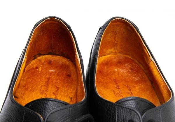 ロイドフットウェアLloyd Footwear 型押しレザーレースアップシューズ 黒4 1/2 (24位) K-136982_010