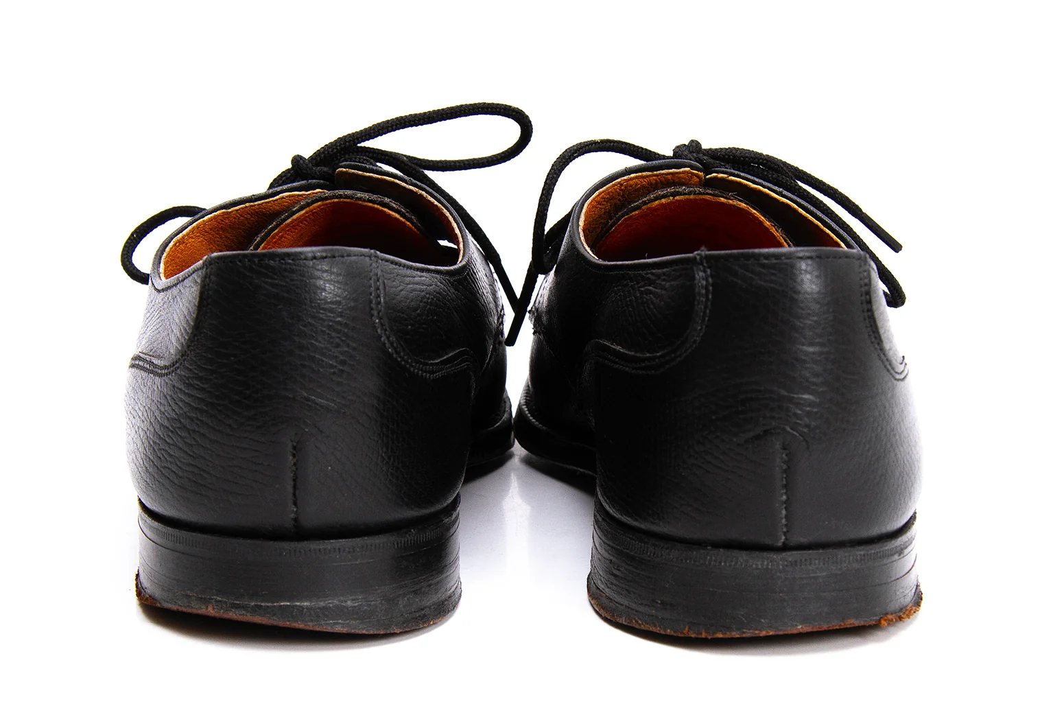 ロイドフットウェア　黒　レザードレスシューズ ロイドフットウェアLloyd Footwear 型押しレザーレースアップ