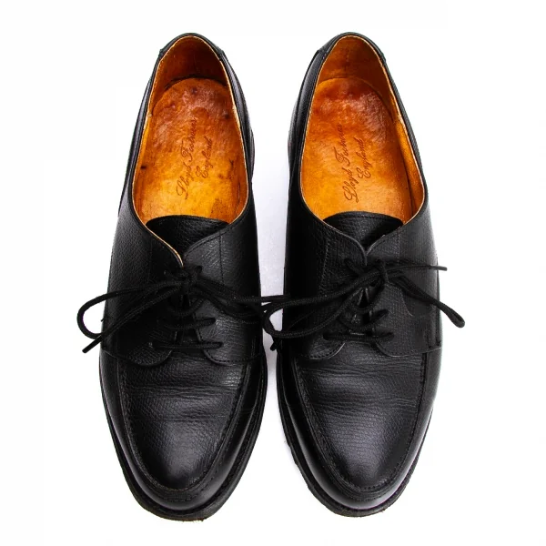 ロイドフットウェア　黒　レザードレスシューズ ロイドフットウェアLloyd Footwear 型押しレザーレースアップ