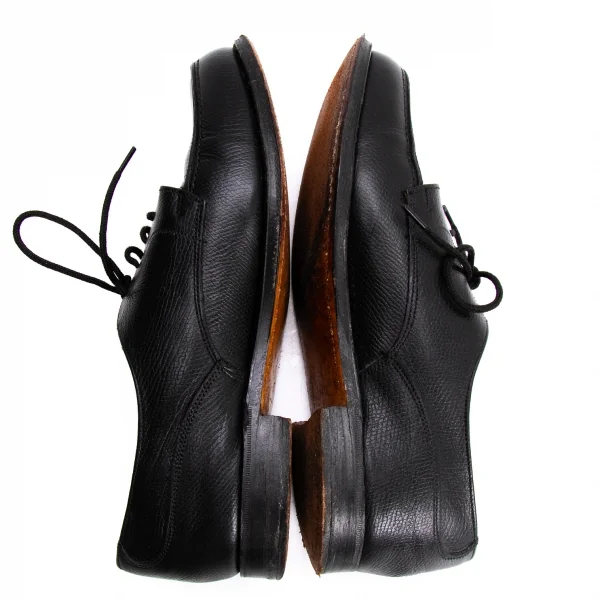 ロイドフットウェアLloyd Footwear 型押しレザーレースアップシューズ 黒4 1/2 (24位) K-136982_009