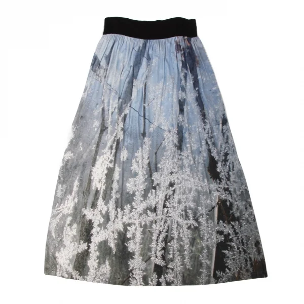 agnes b. Photo Print Switching Skirt K-136986_002
