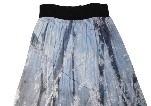 agnes b. Photo Print Switching Skirt K-136986_003