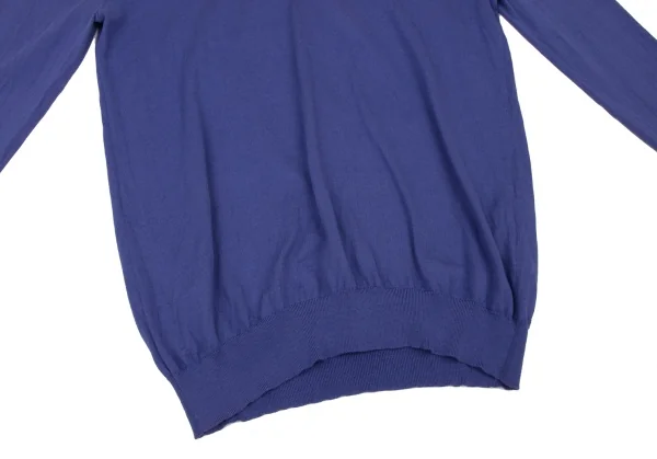 Paul Smith PS Cotton Silk Dot Layered V-neck Knit Sweater K-136988_010