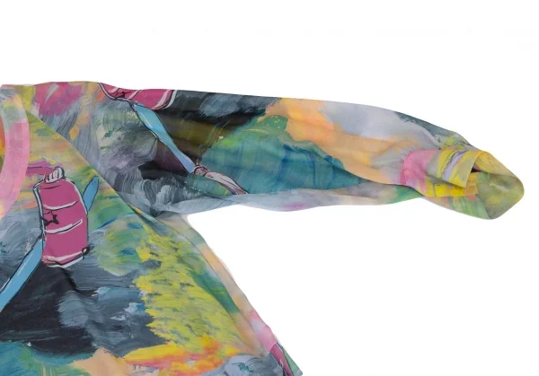 TSUMORI CHISATO Silk Paints Printed Dress K-137006_005