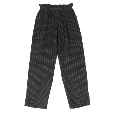 TSUMORI CHISATO Linen Stitch Striped Pants