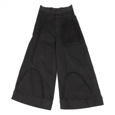TSUMORI CHISATO Punching Synthetic Suede Pocket Wide Pants