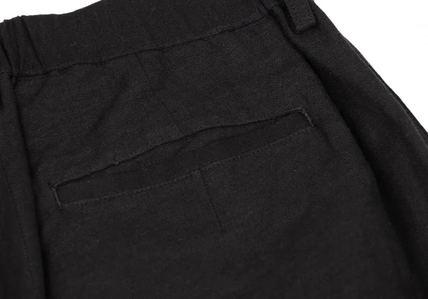 RISMAT by Y's Linen Blended Hem Slit Wide Pants K-137022_010