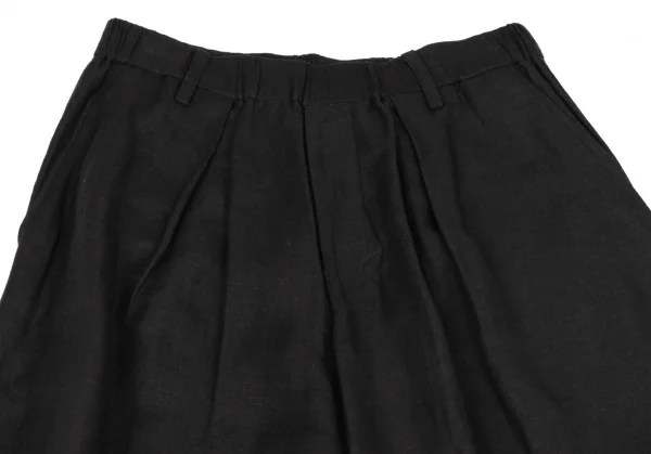 RISMAT by Y's Linen Blended Hem Slit Wide Pants K-137022_002
