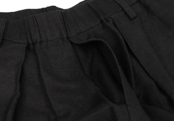 RISMAT by Y's Linen Blended Hem Slit Wide Pants K-137022_004