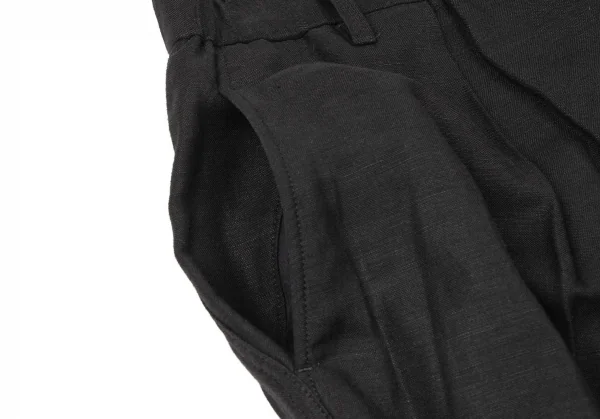 RISMAT by Y's Linen Blended Hem Slit Wide Pants K-137022_005