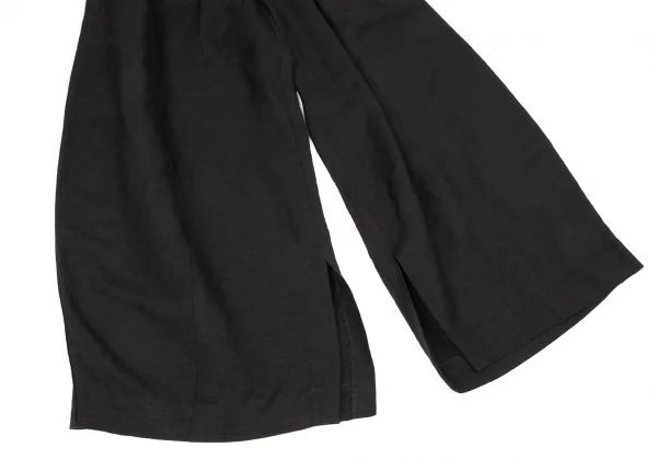 RISMAT by Y's Linen Blended Hem Slit Wide Pants K-137022_006
