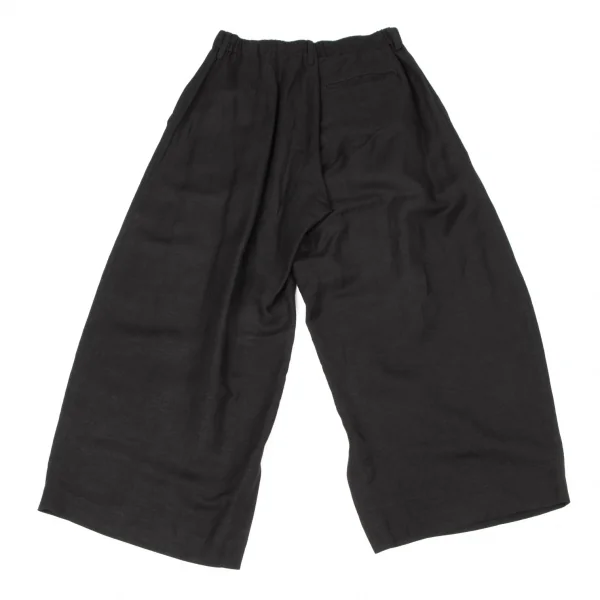 RISMAT by Y's Linen Blended Hem Slit Wide Pants K-137022_008