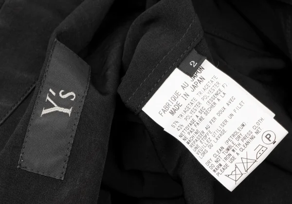 Y's Switching Ribbon Taping Shirt K-137027_019