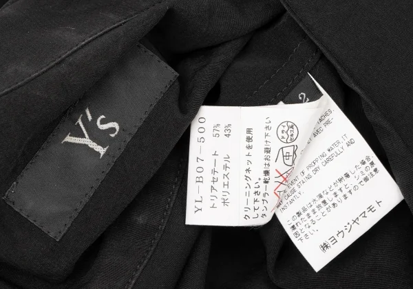 Y's Switching Ribbon Taping Shirt K-137027_020