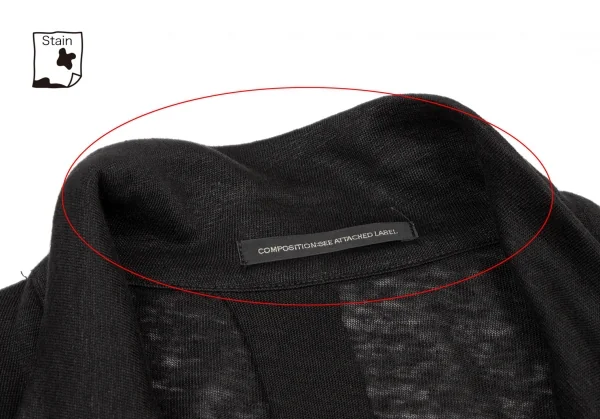 Y's Linen Hem Asymmetry Long Jacket K-137029_006