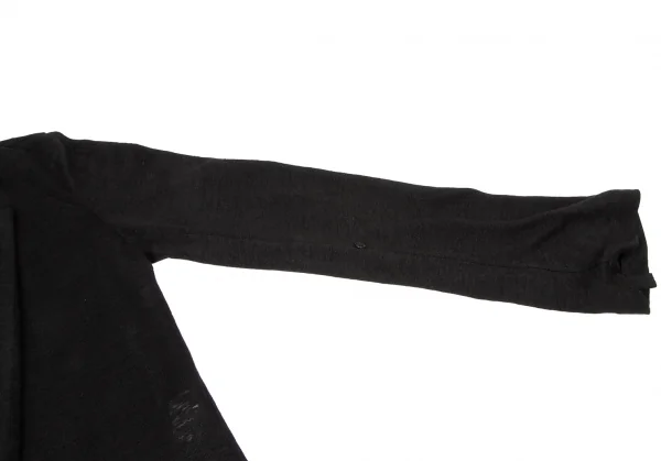 Y's Linen Hem Asymmetry Long Jacket K-137029_007