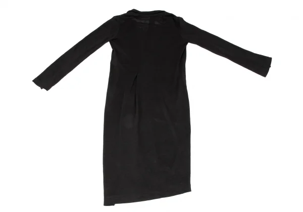 Y's Linen Hem Asymmetry Long Jacket K-137029_016