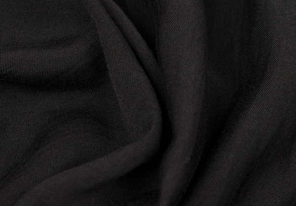 ワイズY's レーヨン混紡サルエルパンツ 黒2 K-137033_011