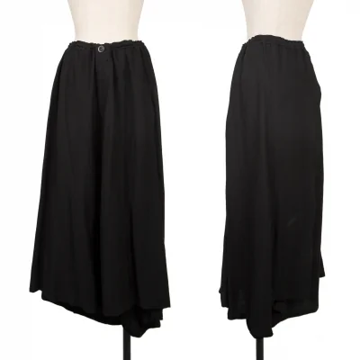 Y's Back Wrap Design Dropped Crotch Pants