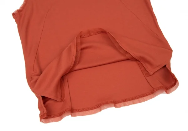 ヒロココシノHIROKO KOSHINO メッシュパイピングタンクトップ レンガ40 K-137045_006