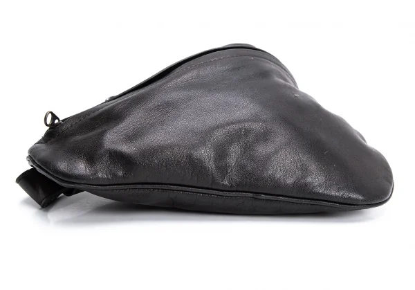 ISSEY MIYAKE Triangle Leather Crossbody Bag K-137070_005