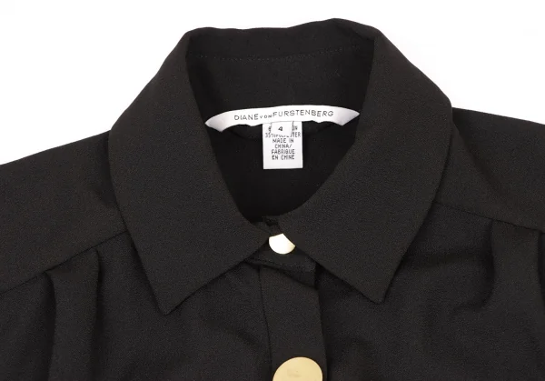 DIANE VON FURSTENBERG Metal Button Long Shirt K-137071_004