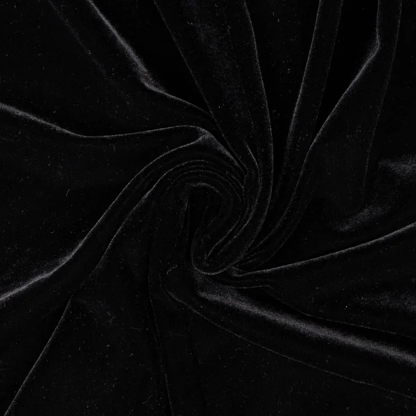 ヒロコビスHIROKO BIS ベルベットノースリーブワンピース 黒9 K-137073_010