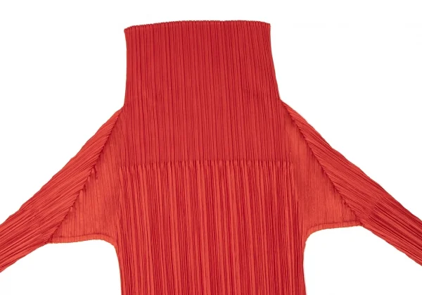 PLEATS PLEASE Drape Neck T Shirt K-137075_003