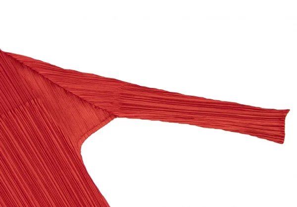 PLEATS PLEASE Drape Neck T Shirt K-137075_005