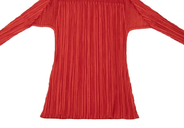 PLEATS PLEASE Drape Neck T Shirt K-137075_007