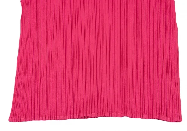 PLEATS PLEASE Button Neck T Shirt K-137076_011