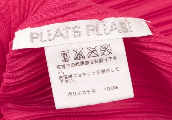 PLEATS PLEASE Button Neck T Shirt K-137076_016