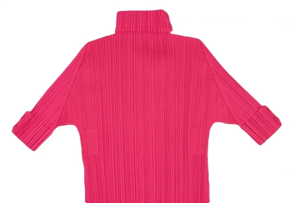 PLEATS PLEASE Button Neck T Shirt K-137076_003