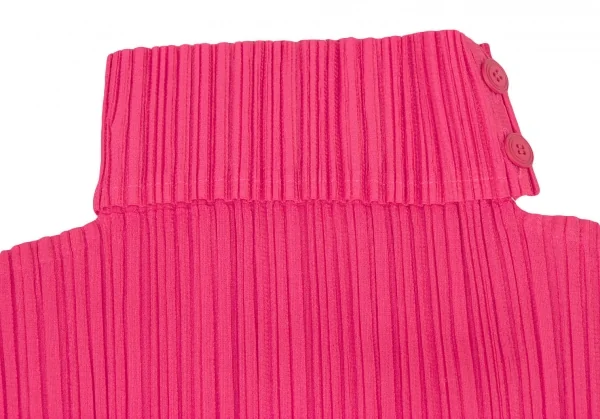 PLEATS PLEASE Button Neck T Shirt K-137076_004