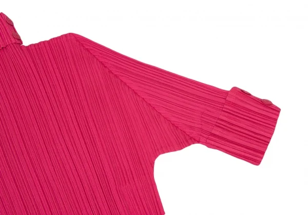 PLEATS PLEASE Button Neck T Shirt K-137076_008