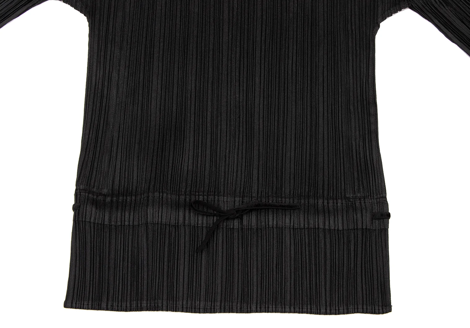 プリーツプリーズPLEATS PLEASE プリーツ裾ドローコード