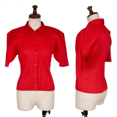 PLEATS PLEASE Short Sleeve Shirt