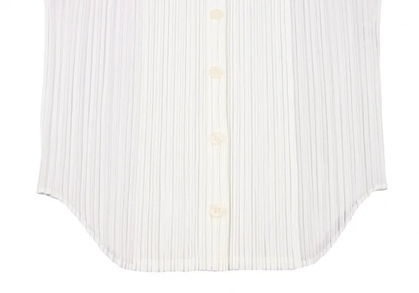 PLEATS PLEASE Open Collar Short Sleeve Shirt K-137086_007