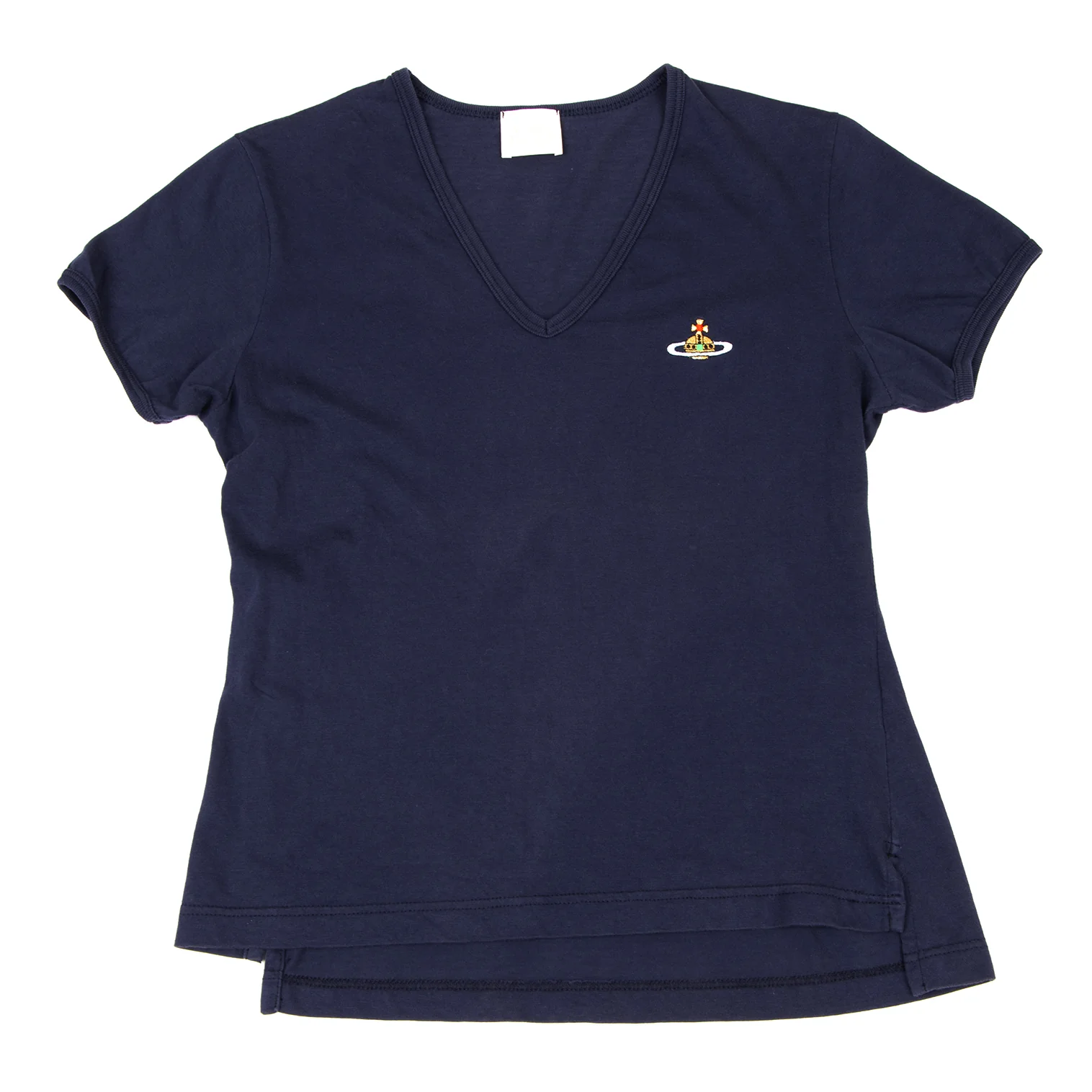 Vivienne Westwood - ネイビーのロゴTシャツメンズの通販 by