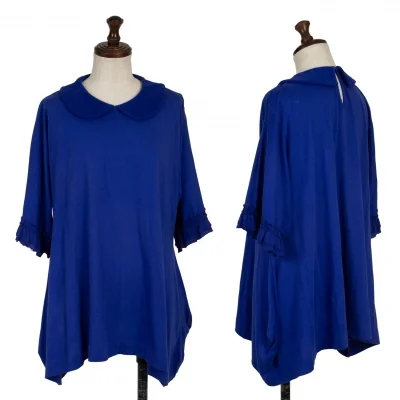 tricot COMME des GARCONS Dyed Frill Sleeve T-shirt