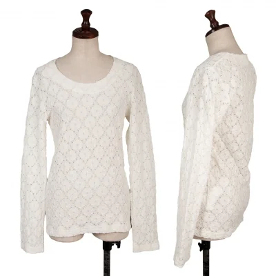 COMME des GARCONS Lace Long Sleeve Top