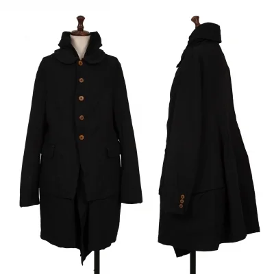 COMME des GARCONS Flap Pocket Design Switching Coat