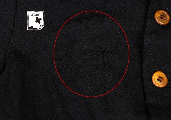 COMME des GARCONS Flap Pocket Design Switching Coat K-137150_004