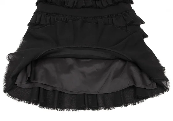 EPOCA Wool Frill Tiered Skirt K-137173_007