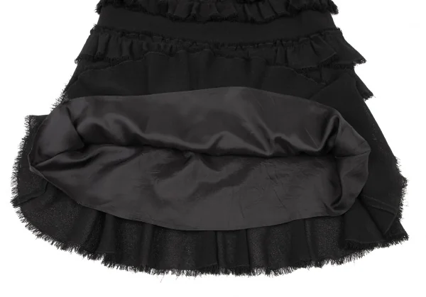 EPOCA Wool Frill Tiered Skirt K-137173_008