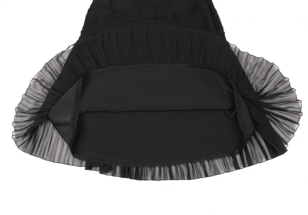 EPOCA Lace Switching Pleats Skirt K-137174_009