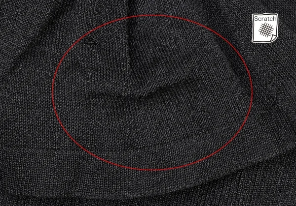 イヴサンローランYves Saint Laurent シースルースリーブシルクナイロンニット 黒S K-137175_009